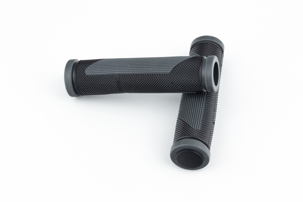 Ручки керма 125мм, чорно-сірі SBG-692, ВЕЛОЗАПЧАСТИНИ, SV-411585, фото 1