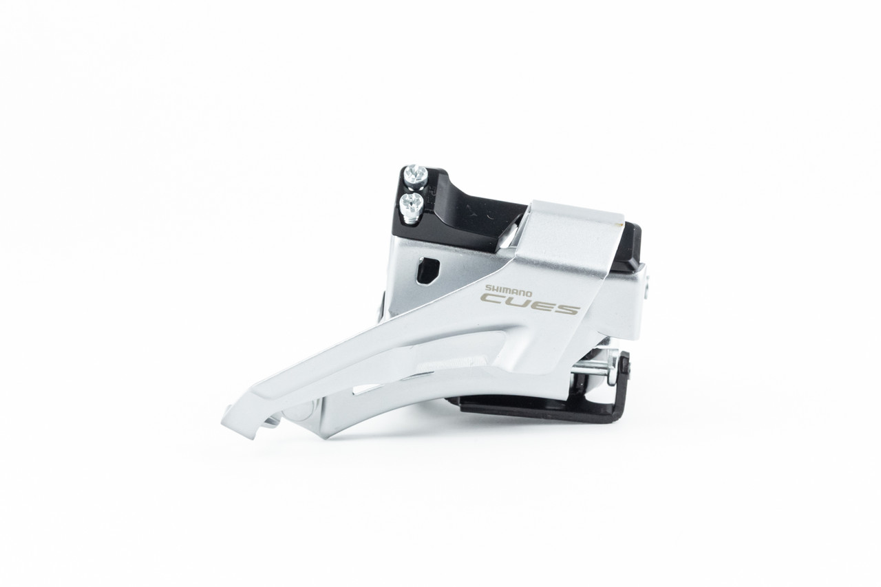 Перемикач ланцюга передній з універсальною тягою, кріпл. 31,8/34,9мм, під зірку 36/40T, CUES FD-U4000-M (трансмісія 2x9/10),, фото 1