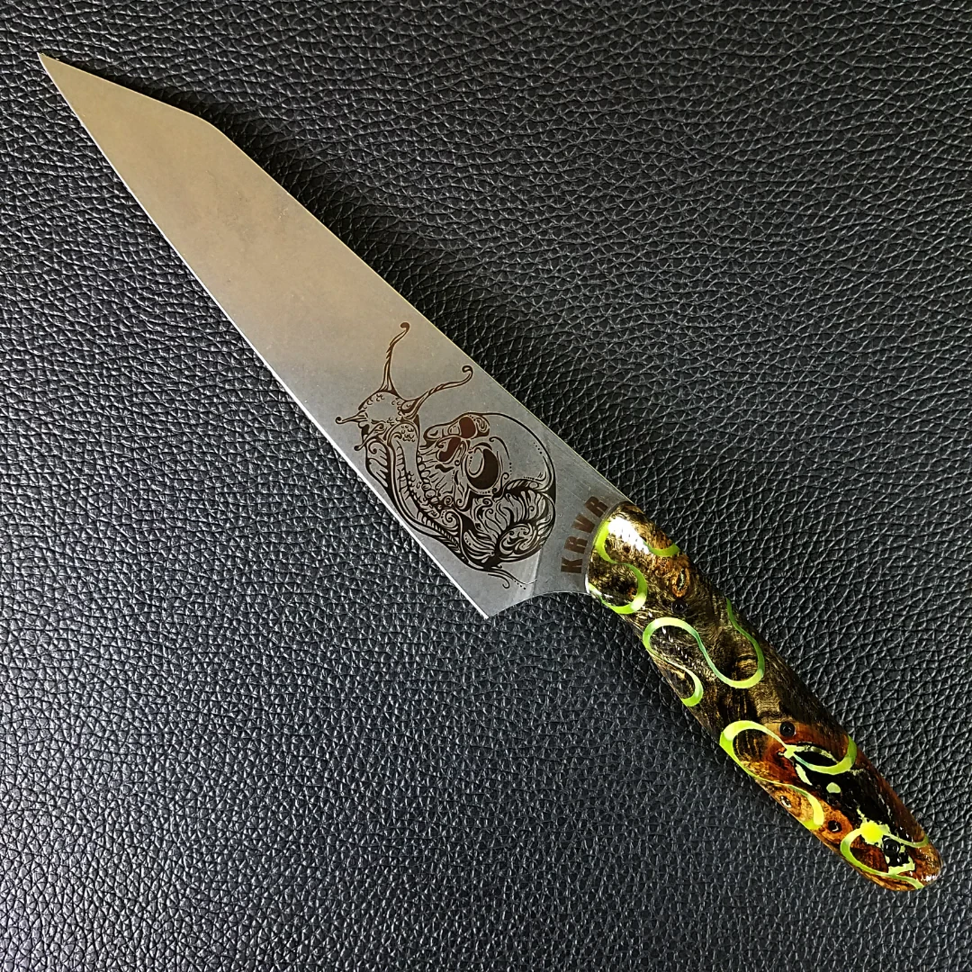 Лазерне гравіювання на ножі, фото 1