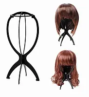 Підставка для перуки, шиньйону, капелюха розбірна пластикова 35x17.5 чорна