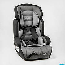 Автокрісло 55890 - GL (4) "JOY", колір - сірий, універсальне, з бустером, група 1/2/3, вага дитини від 9-36 кг, в пакеті
