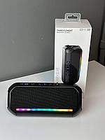 Акумуляторна колонка з підтримкою rgb-підсвітки для прослуховування музики, Потужна якісна колонка Proove Third Element