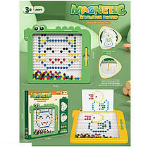 Магнітна мозаїка 6891 (30) трафарети, стилус, в коробці