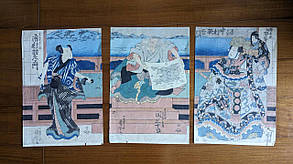 Клятва у вірності, художник Утагава Кунійосі 1840-і роки, фото 1