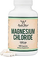 Double Wood Magnesium Chloride / Магній хлорид 1000 мг 180 капсул 02/2026