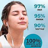 Респіратор для носа, фільтр для носа, носові фільтри для алергиків Hechpro (4089), фото 2