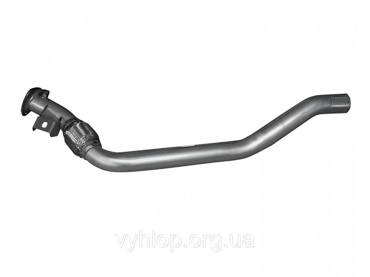 Труба приймальна Сеат Ексео (Seat Exeo) 2.0 D 08- (23.92) Polmostrow алюминизированная