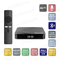Смарт ТВ приставка Tanix TX5 4/32 Гб Smart TV Box Google TV 14
