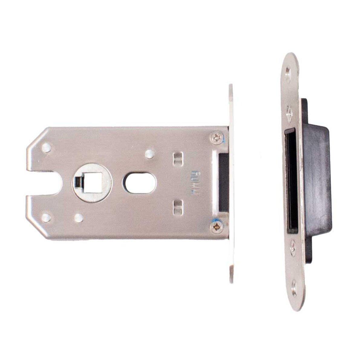 Врізний магнітний замок для міжкімнатних дверей SEVEN LOCK B60, фото 1