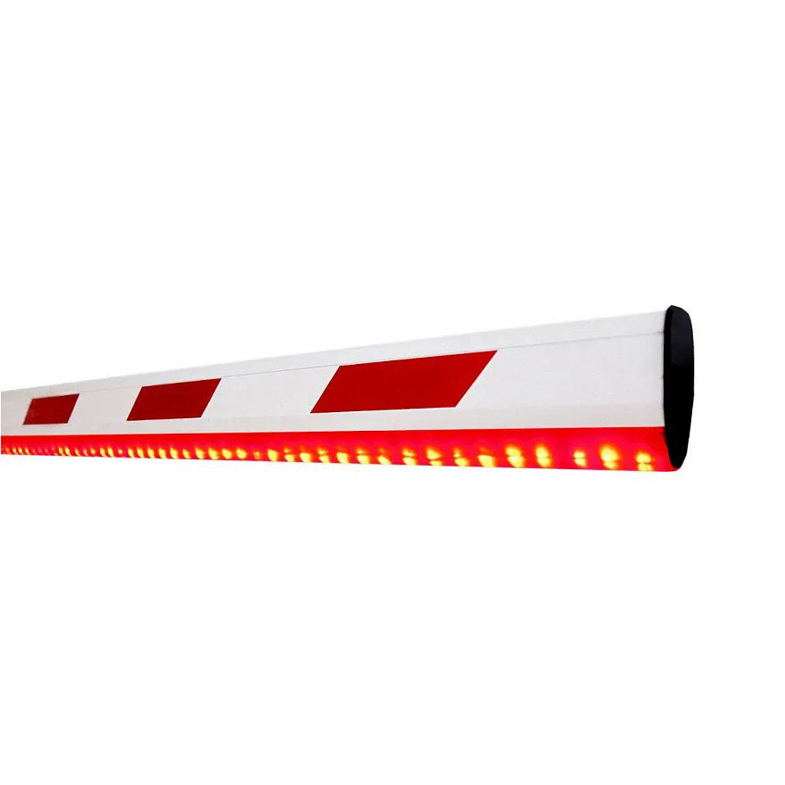 Стріла для шлагбауму ZKTeco CMP та BG1000 LED Boom довжиною 4.5м з LED підсвічуванням, фото 1