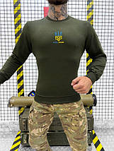 Светр олива Слава Україні олива ВТ7884, фото 3