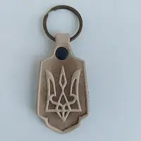 БРЕЛОК - «Тризуб» бежевий (28945)