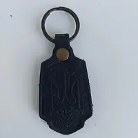 БРЕЛОК - "Тризуб - геометрія" чорний (28971)