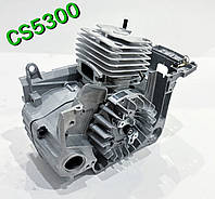 Двигатель 52см3 картер в сборе с маховиком для бензопилы RZTK CS5300