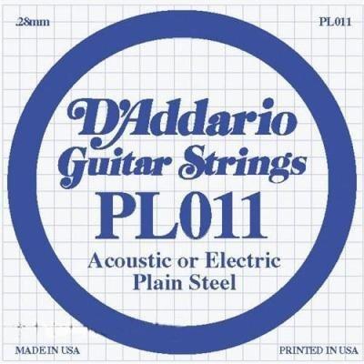 Струни для класичної гітари D'ADDARIO PL011 струна для акустичної гітари