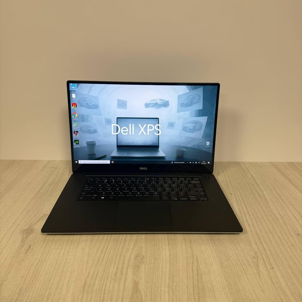 Б/в Ігровий ноутбук Б-клас Dell XPS 15 9550 15.6" 3840x2160 Touch| i7-6700HQ| 8GB RAM| 256GB SSD NVMe| GTX 960M 2GB