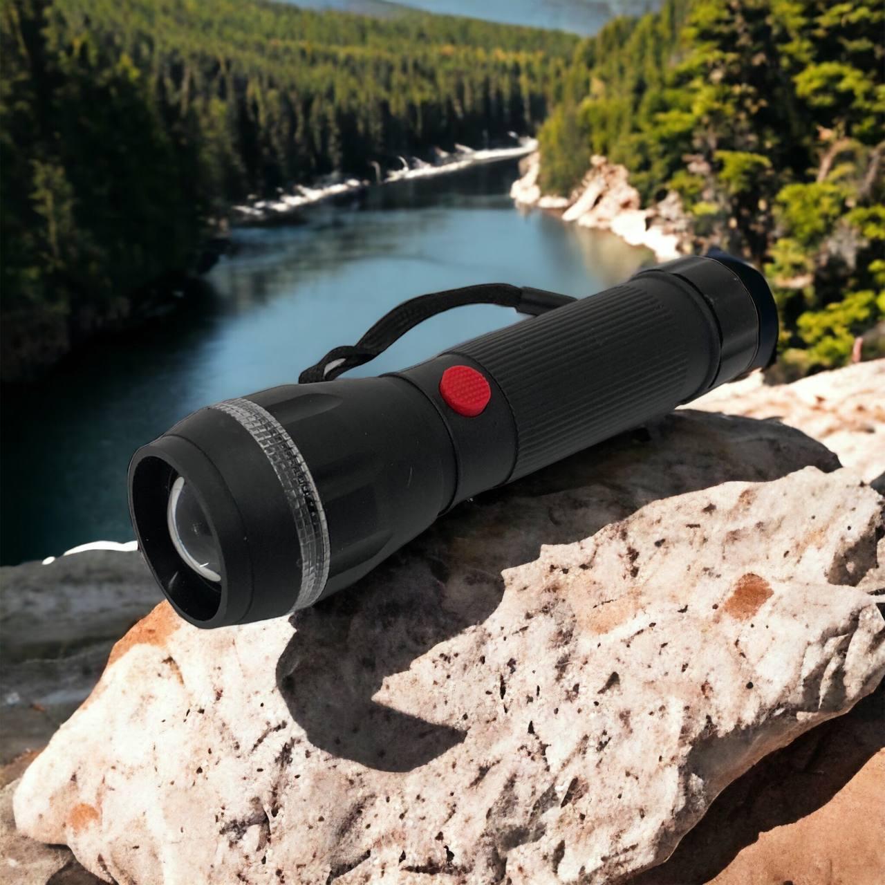 Пилозахищений ліхтар, Невеликий ручний ліхтар, Портативний LED на батареї Ліхтарик військовий IF-44, фото 1