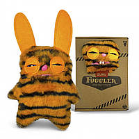 Іграшка м'яка монстр Фуглер Fuggler Fart Face плюшевий з вухами та зубами 21 см Коричневий