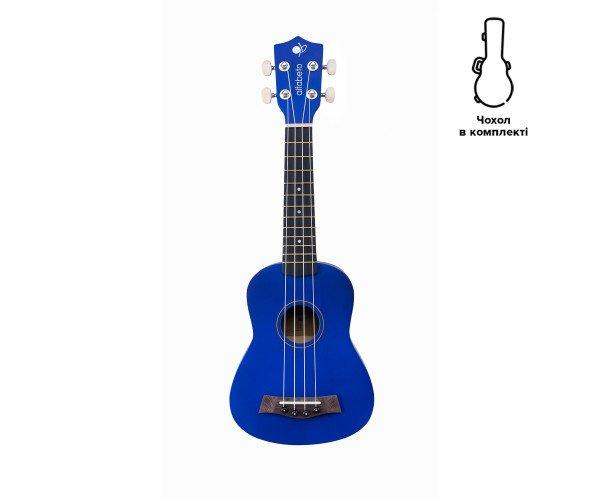Укулеле Alfabeto U21 (Синій) + чохол
