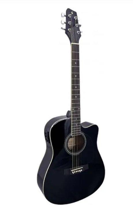 Електроакустична гітара STAGG G SA20DCE BLK