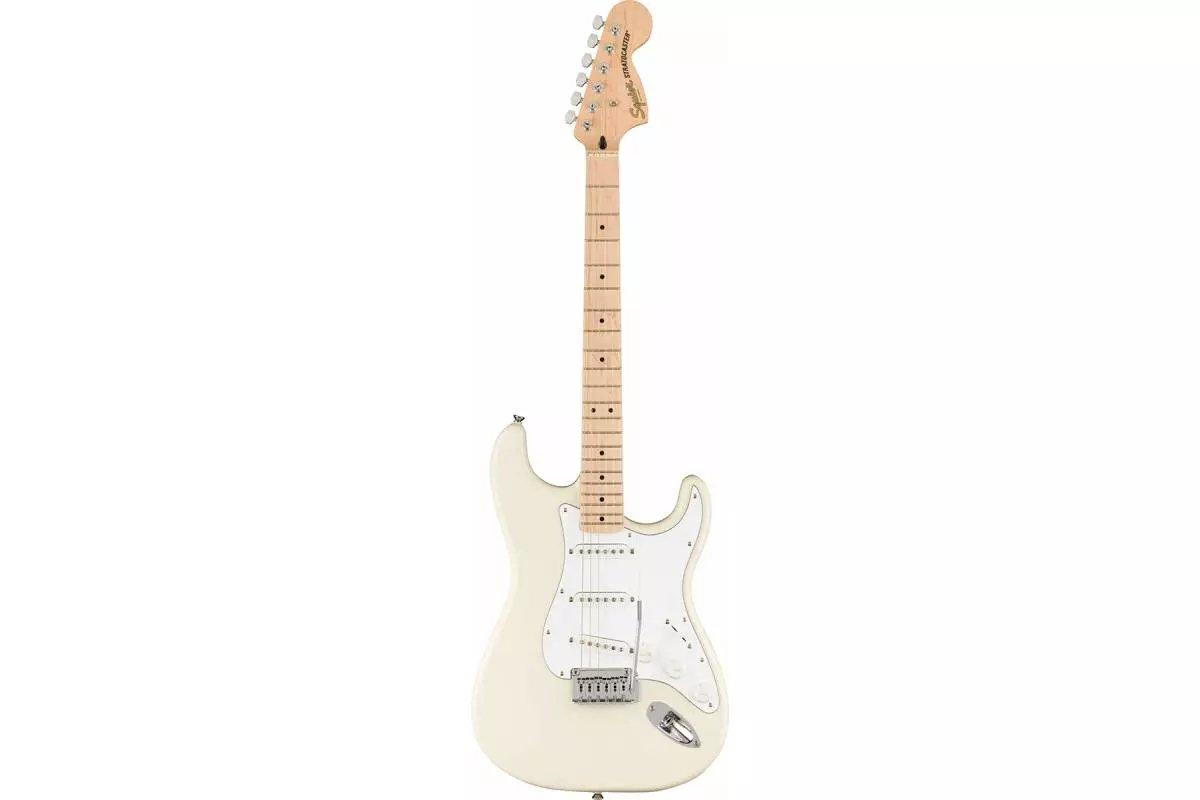 Електрогітара SQUIER by FENDER  AFFINITY SERIES STRATOCASTER MN OLYMPIC WHITE