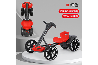 Легкий дитячий електромобіль з пультом керування (6 км.год.) (6,5 кг) (до 50 кг) (3-8 років)