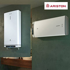 Бойлер тонкий вузький Ariston Velis 80 л сухий тен PRO DRY Wi-Fi 80 EU 3100909