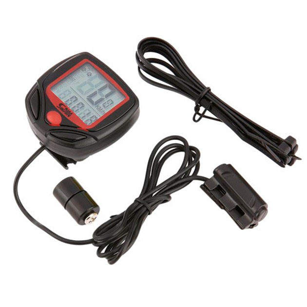 Велокомп'ютер SunDING SD-548B одометр спідометр 15 функцій AW-65, фото 1