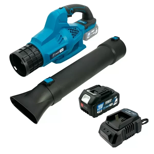 Повітродувка акум. 20В PLB5020BL 1х5,0Ah, PROFI-TEC, фото 1