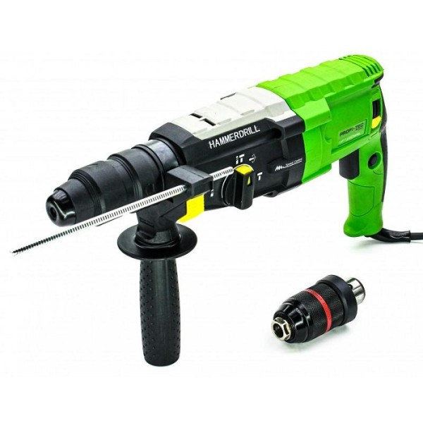 Перфоратор 1250 Вт PH1250DVF SDS-Plus, PROFI-TEC, фото 1