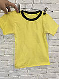 Футболка дитяча жовта. р104,110,116, фото 2