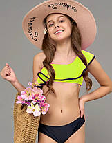 Купальник для девочек Z.Five 9281 Ибица лимон(В НАЛИЧИИ ТОЛЬКО 30 32 34 36 38 УКР р-ры ), фото 2