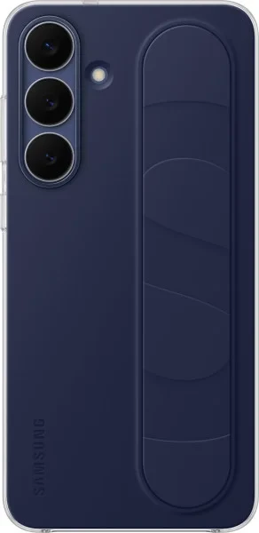 Чохол-накладка Samsung Standing Grip Case для Galaxy S25 FE Dark Blue (EF-GS731CNEGWW), фото 1