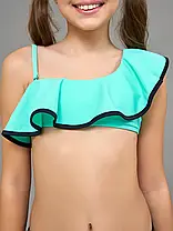 Купальник для девочек Z.Five 9281 Ибица мята(НАЛИЧИИ ТОЛЬКО 30 32 34 36 38 УКР р-ры ), фото 5