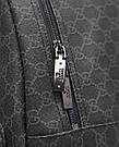 🦁 Gucci GG Black Medium Backpack Black 29 х 39 х 15 см, фото 2