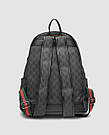 🦁 Gucci GG Black Medium Backpack Black 29 х 39 х 15 см, фото 3