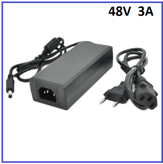 Імпульсний адаптер живлення Ritar 48В 3А (144Вт) штекер 5.5/2.5, фото 1