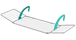 Сушарка для білизни навісна Colombo Balcony 18 (ST189)