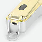 Акумуляторна машинка для стрижки волосся + 4 насадки, SURKER 602 / Тример для бороди / Тример для стрижки, фото 5