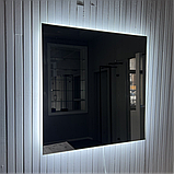 Дзеркало з LED підсвічуванням 700 х 700 мм., фото 2