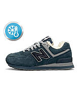 New Balance 574 Dark Grey Fur 38