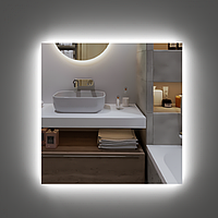 Дзеркало з LED підсвічуванням 600 х 600 мм.