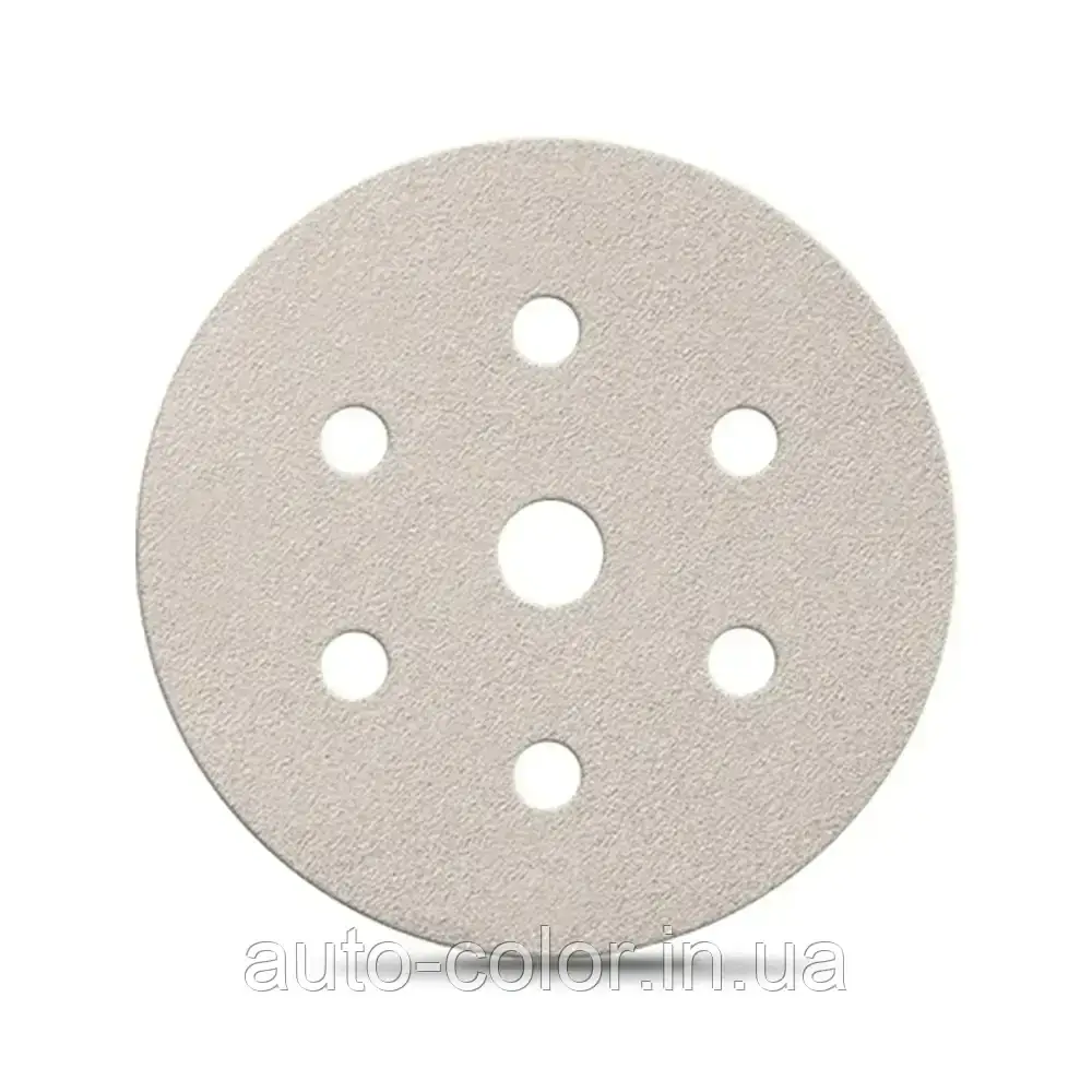 Круг шліфувальний Smirdex P240 для сухого шліфування, діаметр 150 мм, 7 отворів, фото 1