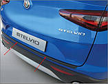 Пластикова захисна накладка на задній бампер для Alfa Romeo Stelvio 2016-2025, фото 5