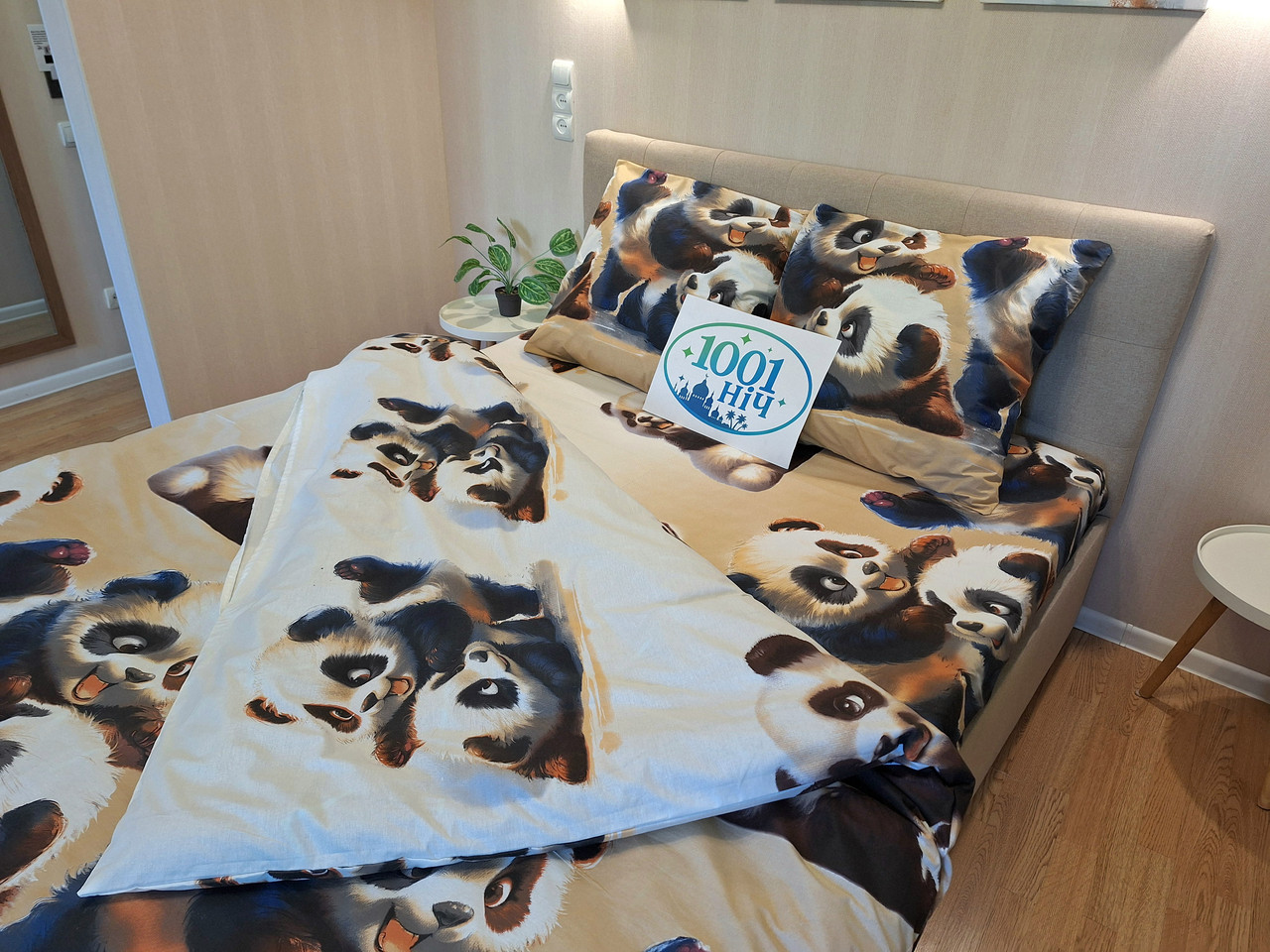 Постільна білизна Ранфорс 29, євро 200х220 см, на кнопках