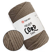 YarnArt Macrame Cord 3 мм, Мокко №768