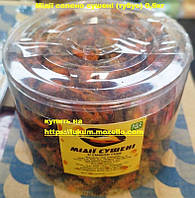 Мідії зі смаком сиру 0,5 кг (тубус) солоно сушені