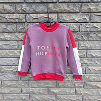 Батник дитячий на флісі бузковий