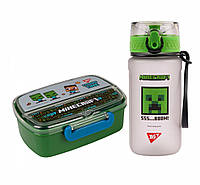 Набор в столовую ланч-бокс + бутылка Yes Minecraft (708160К1)