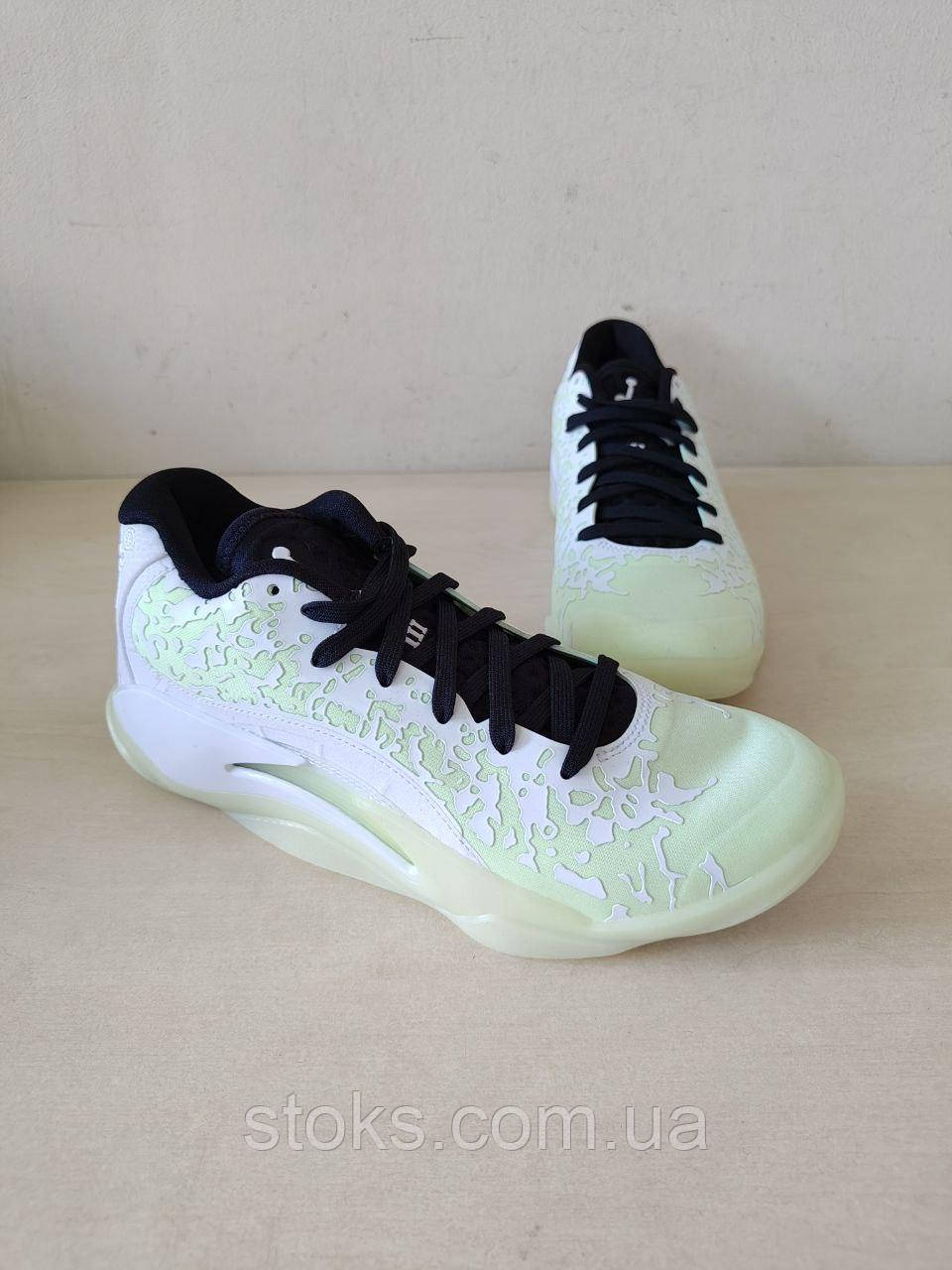 Дитячі підліткові кросівки унісекс Nike Air Jordan Zion 3 Green/White DV3869-110, фото 1